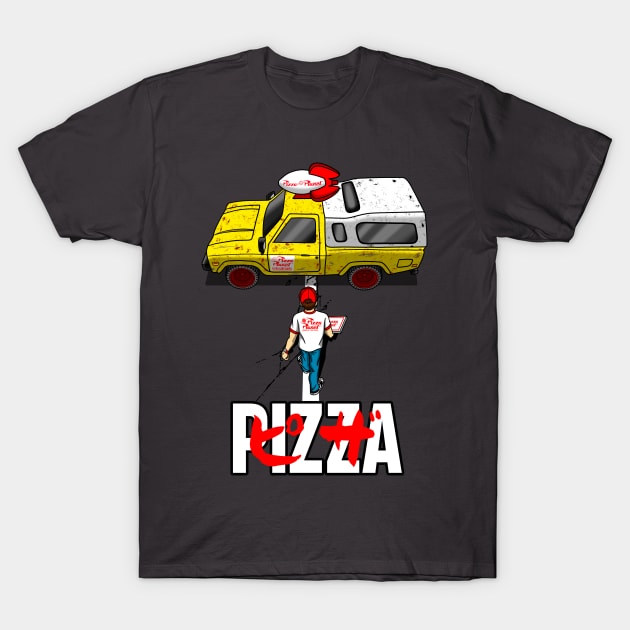 AkiraPizza T-Shirt by BuckRogers